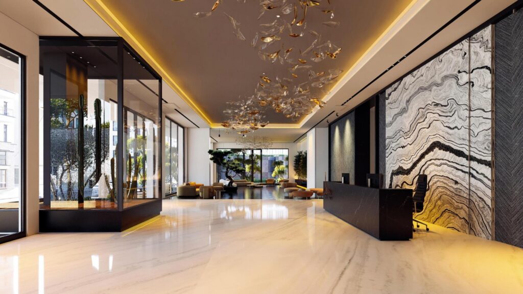 لابی برج باغ پسیان