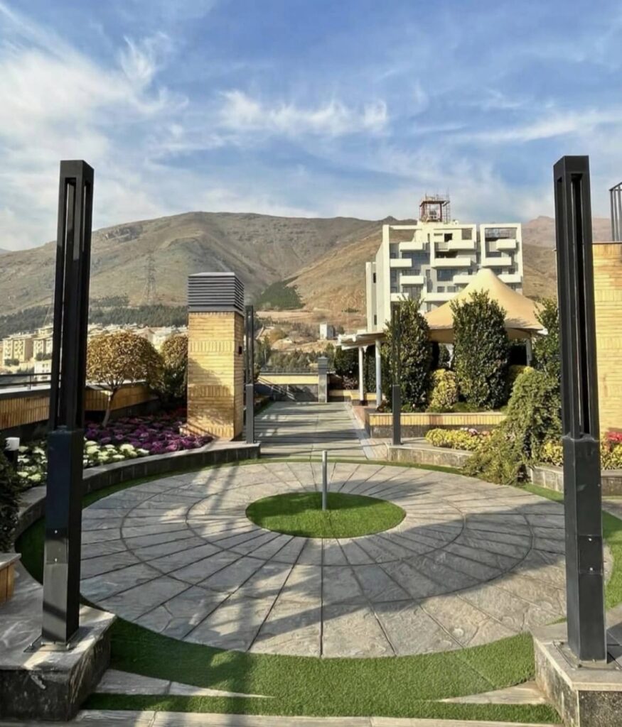 روف گاردن برج نسیم